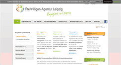 Desktop Screenshot of freiwilligen-agentur-leipzig.de